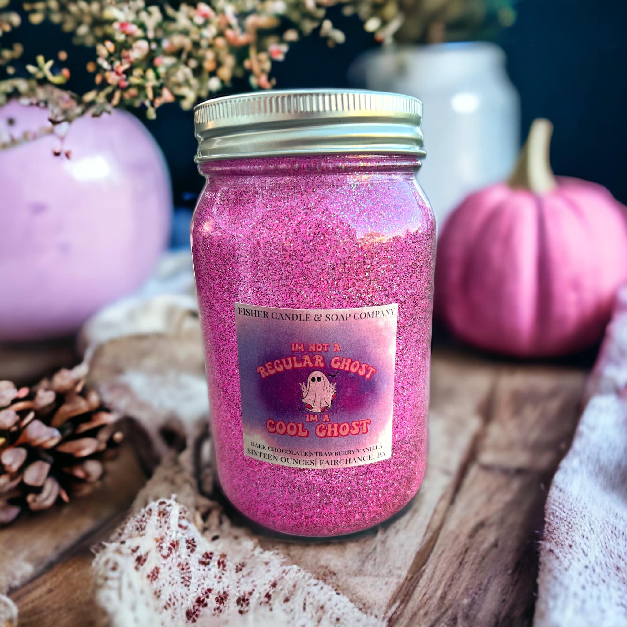 16OZ CANDLE I'M NOT A REGULAR GHOST, I'M A COOL GHOST
